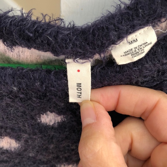 Moth polk-a-dot sweater - Picture 3 of 5